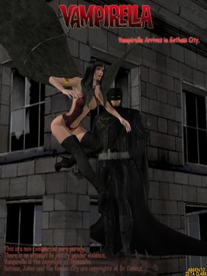 Vampirella arrives in Gotham City