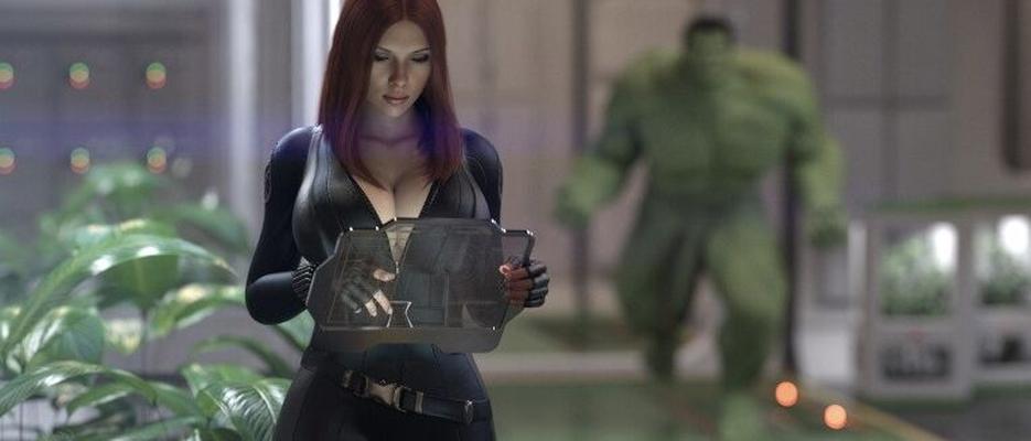 Avengers - Black Widow vs Hulk