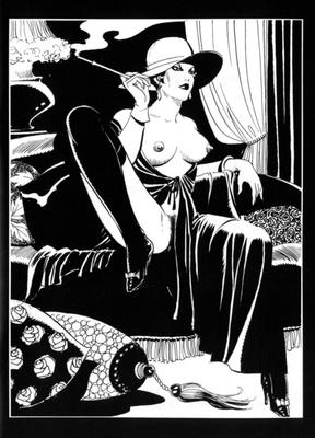 Dessiné pour être sale : Dames sombres