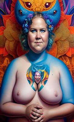 Amy Schumer AI-ARTE