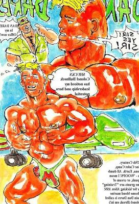 Manflesh Adult Gay SCI FI Domination Comic Books