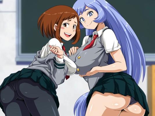 Sano-BR: Nejire & Uraraka (My Hero Academia)