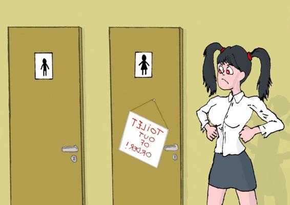 schoolgirl pee