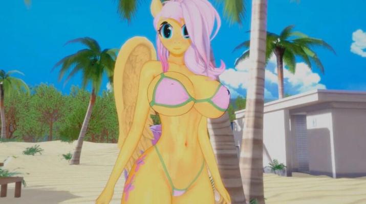 (Mon petit poney) Sexe avec Fluttershy