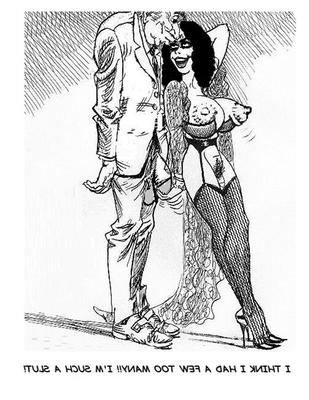 Crossdressing in Bill Ward Cartoons (pt )