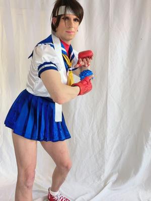 Sakura Kasugano Cosplay