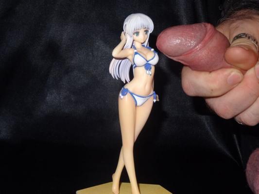 Cum on Figurine (自作)