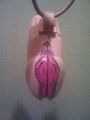 custom artwork on Chastity