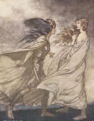 A arte sombria dos contos de fadas de Arthur Rackham