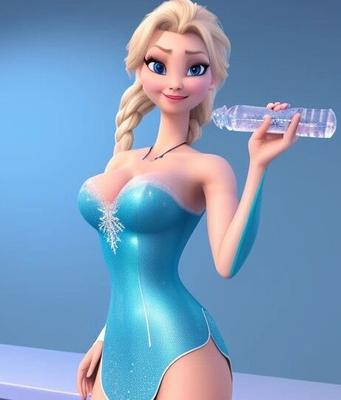 AI - Elsa se détend