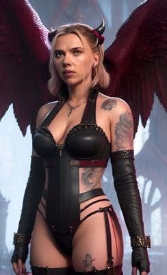 Scarlett Johansson Dark AI. Pack .