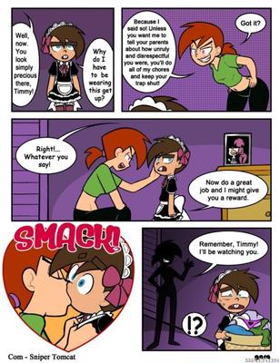 Ziemlich seltsamer Parants-Comic – Maid to Serve