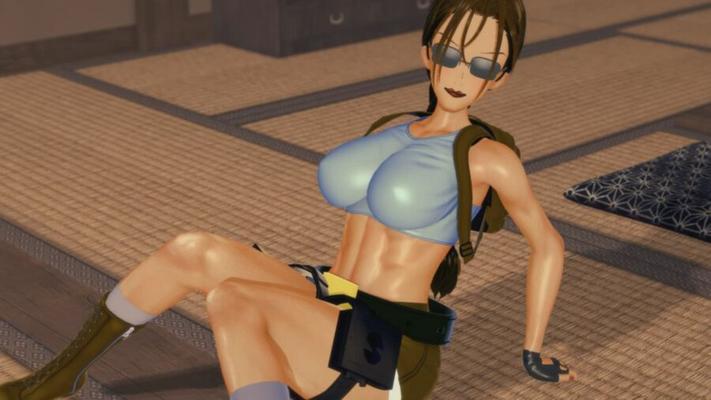 Tomb Raider - Lara Croft se fait crémer - Hentai