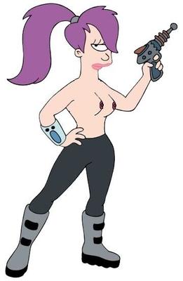 leela futurama boobs