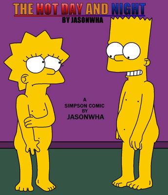 The hot day and night simpsons by JasonWha