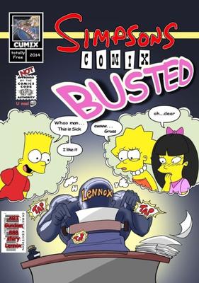 Comix de Los Simpson: Arrestado