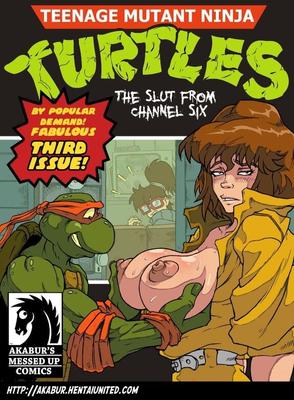 Teenage Mutant Ninja Turtles Comics - The Slut from Channel Six