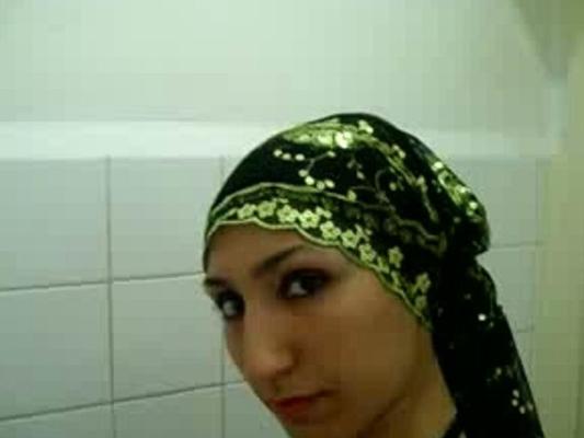 Turban turc hijab marié salle de bain cul chatte suis banyo ifsa