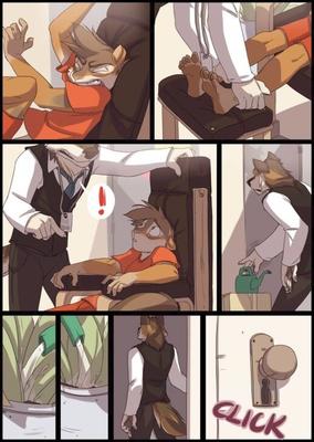 Gay Furry Comic : Sécurité à l'aéroport