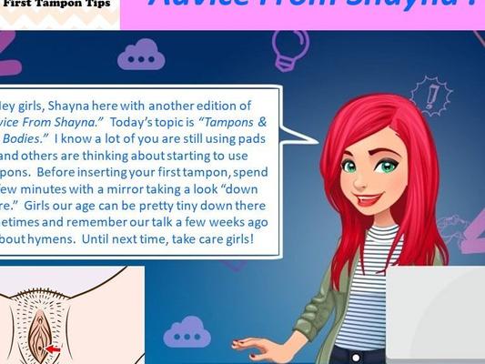 Conseils de Shayna à propos des tampons