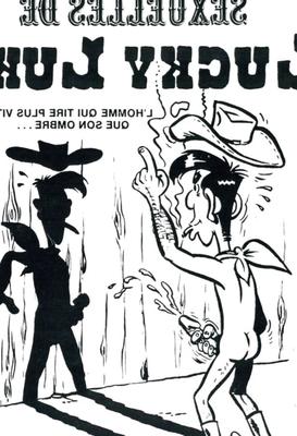 Lucky Luke Desenho animado pornô