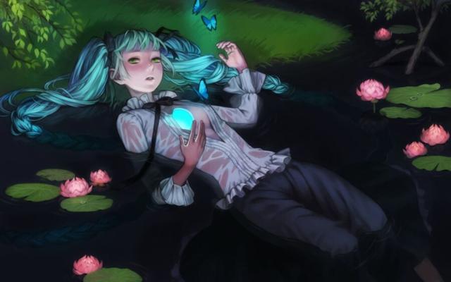 fondo de pantalla de hatsune