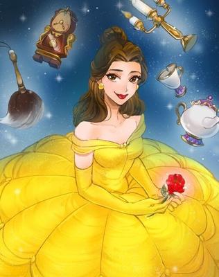 Schmutzige Disney Belle