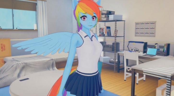 (My Little Pony) Sexo com Rainbow Dash