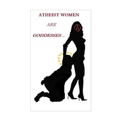 Atheist girls = Goddesses