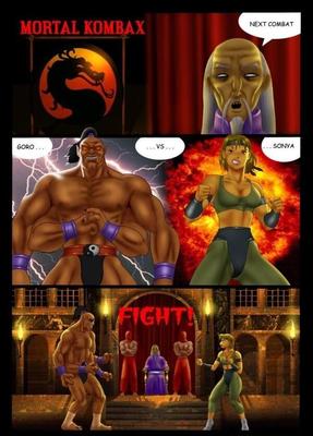 Mortal Kombat – Goro vs Sonya