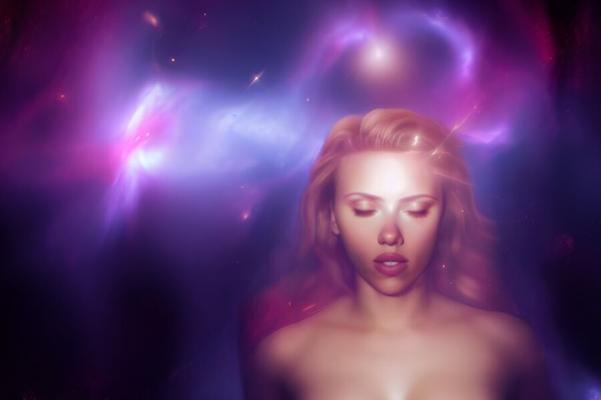 Scarlett Johansson Sorceress/Goddess Fantasy Art