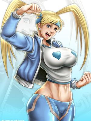 Rainbow Mika (Street Fighter)