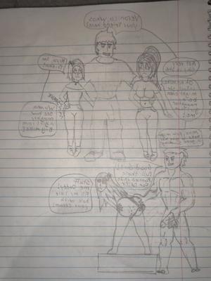 Trisha&#;s sissy slut drawings