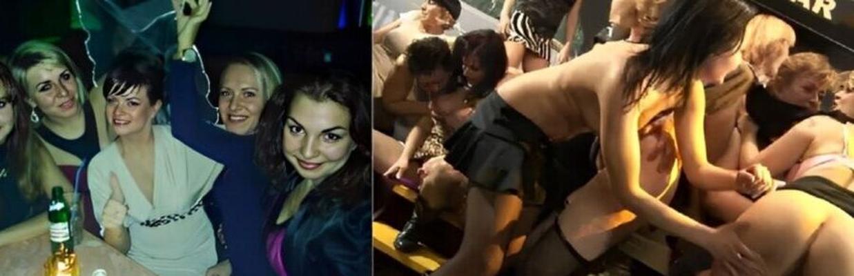 Cómo terminó el cumpleaños número 21 de esta rubia: una orgía lésbica