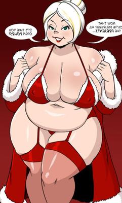 Señora Claus para Navidad