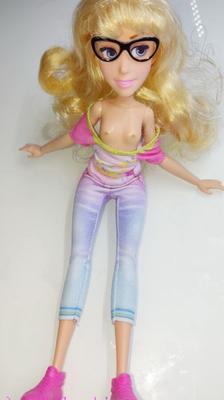 Cum on my doll  Two Dolls