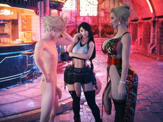 [SalamandraNinja] Tifa, Nube, Escarlata