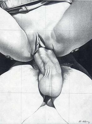 Erotic Art - Black & White Drawings