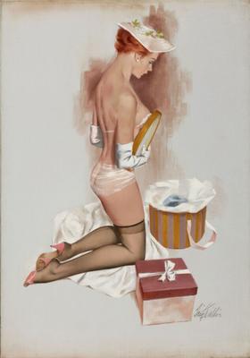 Obras de arte pin-up de Fritz Willis.