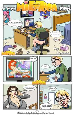 [Milftoon] Negocios antes que placer [BG]