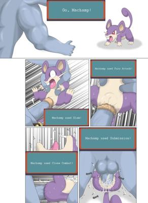 Furry Pokemon Straight Comic - Un Rattata sauvage est apparu !