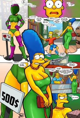 « Simpsons Le Cadeau » par Zarx