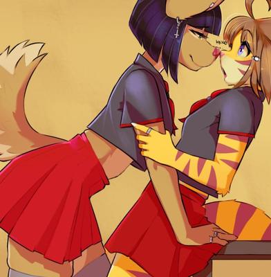 Only Your Moment.. (lesbian / cartoon / furry)