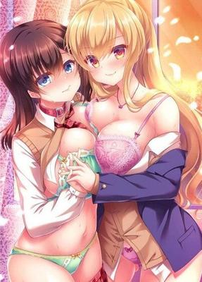 Yuri ama a profesora y estudiante hentai