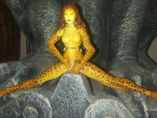 My new Cheetah (DC Comics) Action Figure in sexy poses