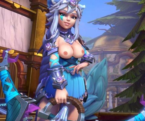 Paladins video game hentai