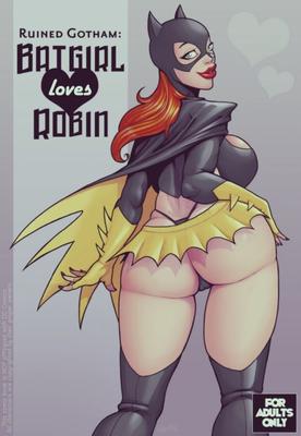 Gotham arruinada - Batgirl ama Robin