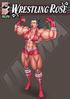 Wrestling-Rose