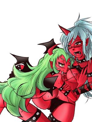 Meine Lieblings-Anime-Girls: Scanty und Kneesocks