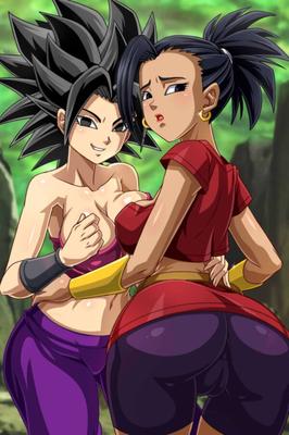 Sano-BR: Kale & Caulifla (Dragon Ball)